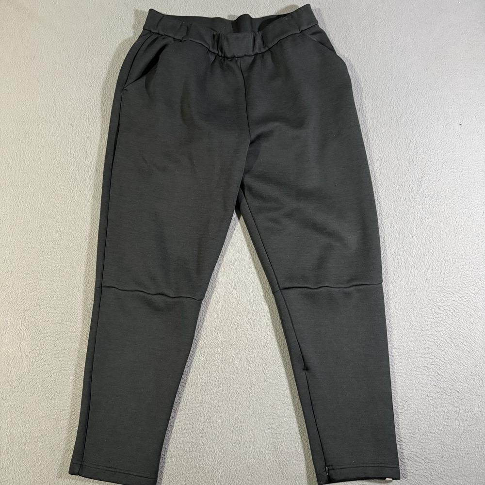 Adidas Track Pants Mens 2XL Black Taper Leg Soccer Training Zipper Pockets